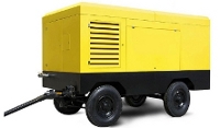 100 CFM Air Compressor in Forklift Rental
