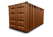 10 Ft Storage Container in Air Compressor Rental