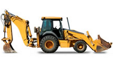 10-59 HP Backhoe Loader in Alpine