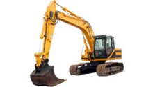25,000 Lbs. Excavator in Forklift Rental