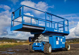 rough terrain scissor lift rental