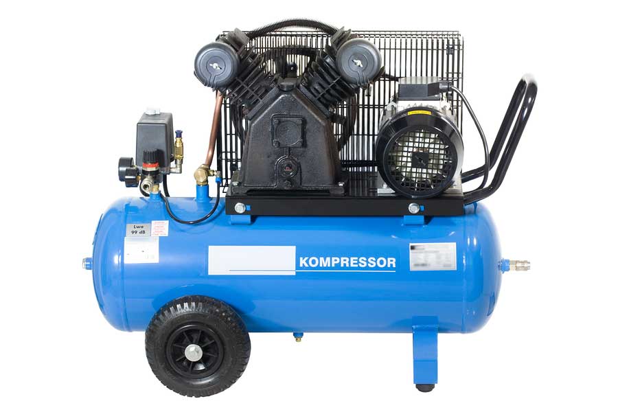blue air compressor
